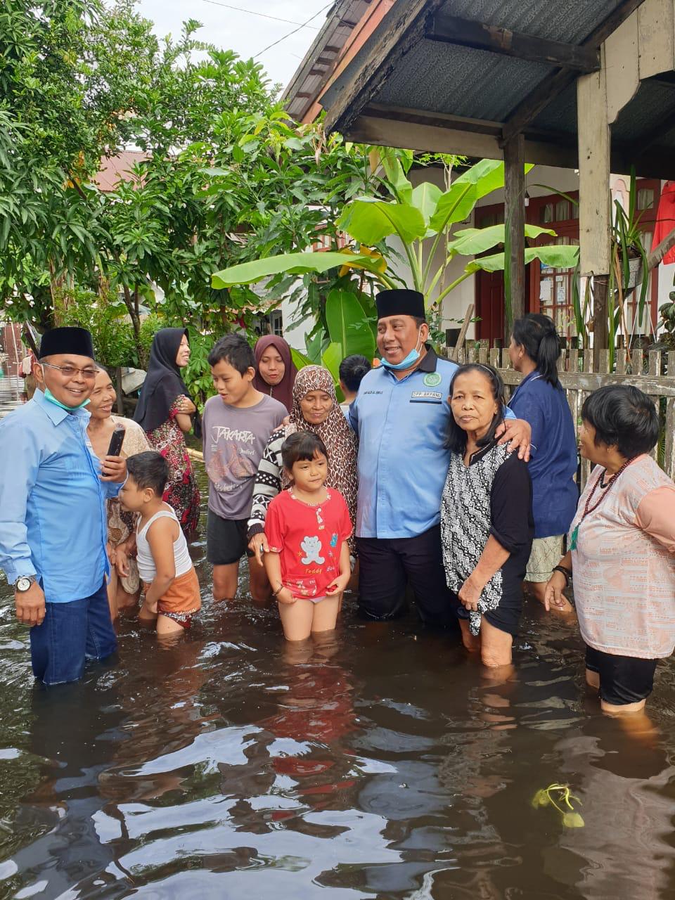 BKPRMI-Kabaharkam Polri Ringankan Beban Korban Banjir Banjarmasin