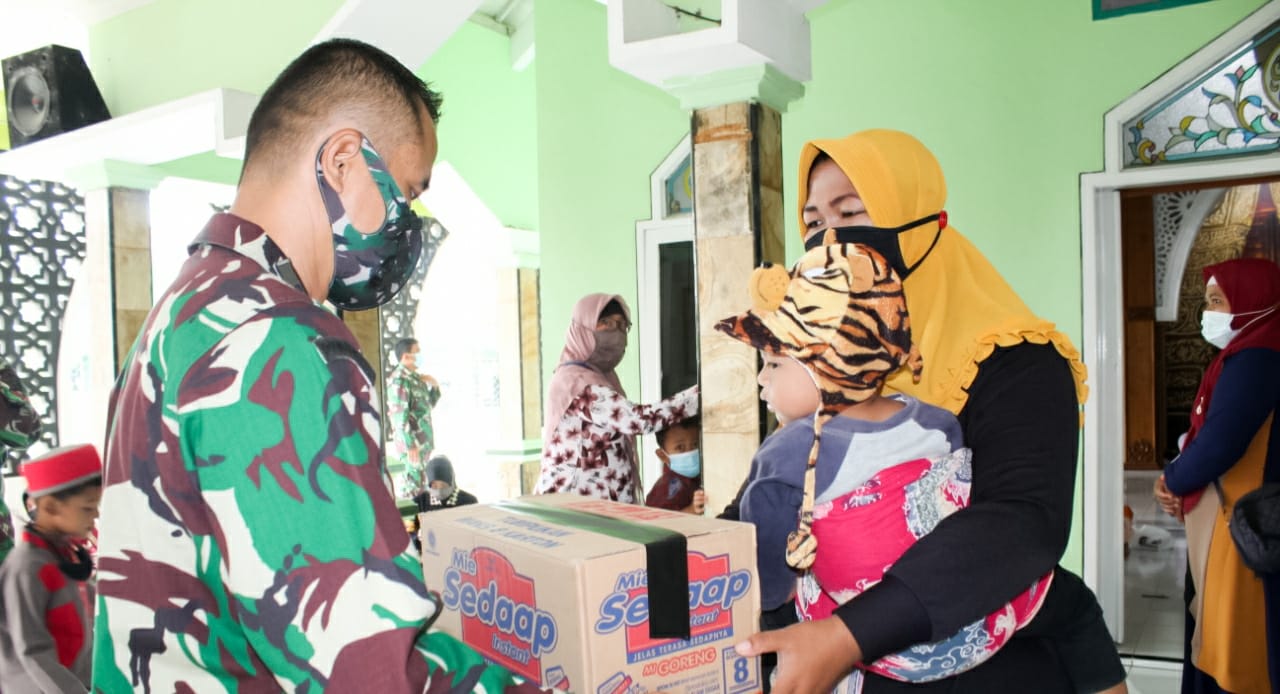 Kodim Bojonegoro Gelar Doa Bersama Dan Pemberian Santunan Anak Yatim