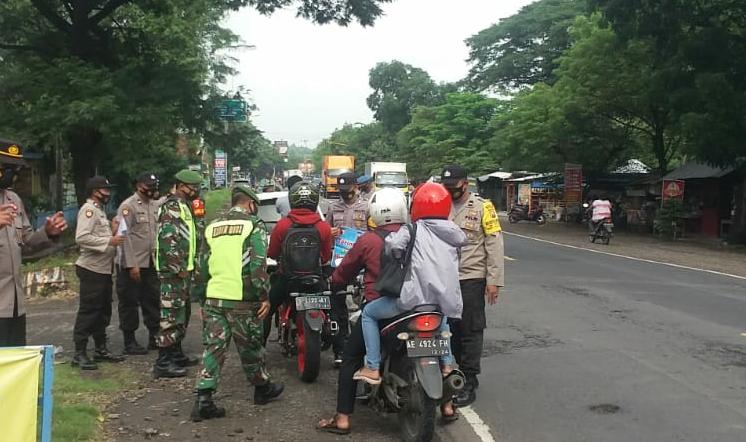 Berharap Pandemi covid 19 Cepat Berlalu, Koramil Saradan Gelar Operasi Yustisi PPKM