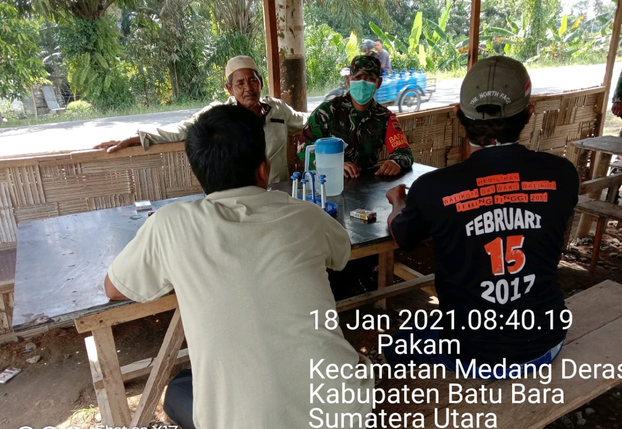 Bina Kekompakan Antara Personel Jajaran Kodim 0208/Asahan Bersama Dengan Mitra Karib Diwilayah Binaan