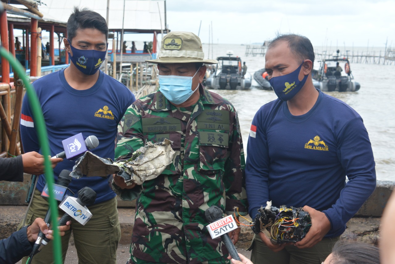 Operasi SAR Sriwijaya Air SJ 18 Berlanjut, Tim Penyelam Dislambair TNI AL Upayakan Hasil Maksimal Pencarian