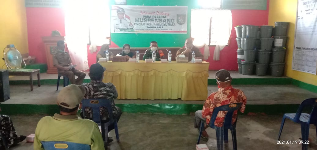 Rapat Musrenbang Diwilayah, Personel Jajaran Kodim 0208/Asahan Turut Serta Mengahadirinya