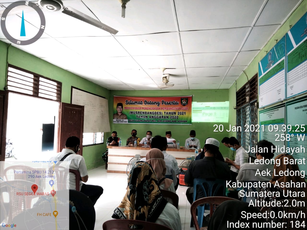 Kegiatan Rapat Musrenbang, Turut Serta Dihadiri Personel Jajaran Kodim 0208/Asahan Diwilayah Binaan