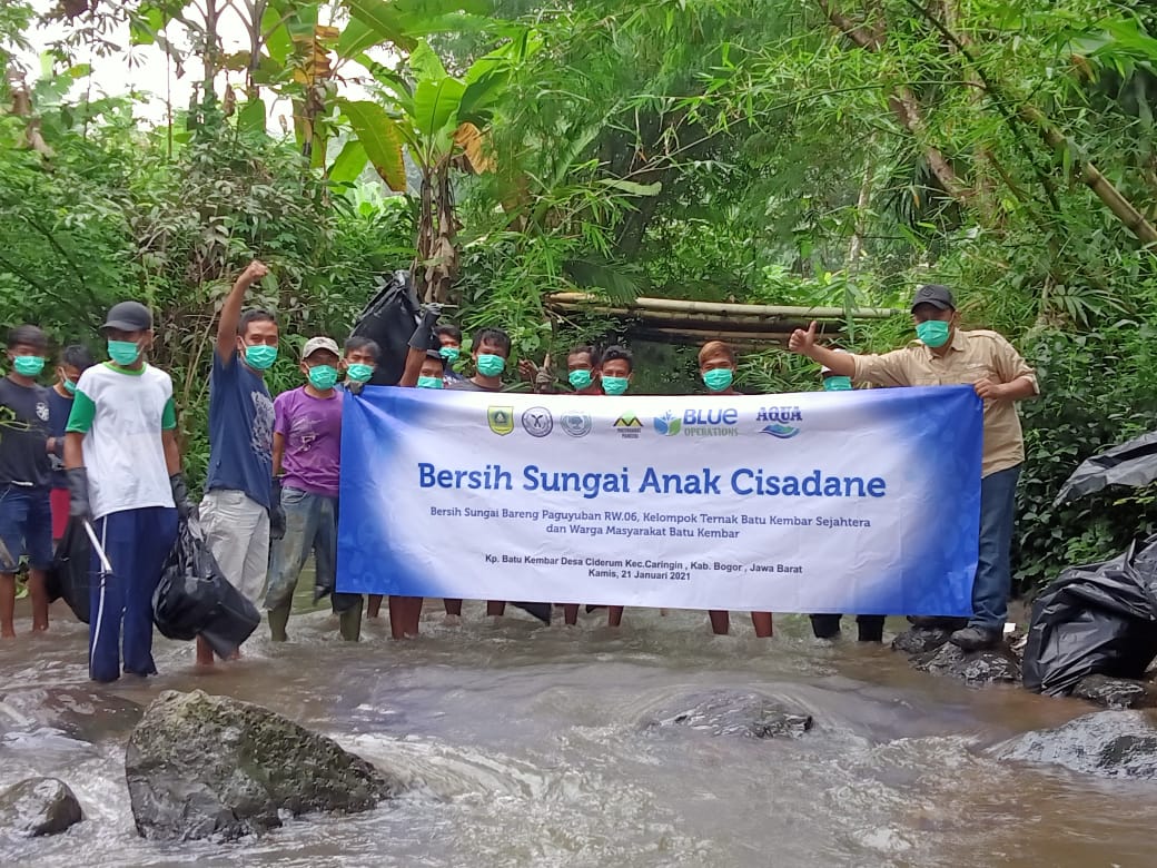 Program Kali Bersih Anak Cisadane di Kp Batu Kembar