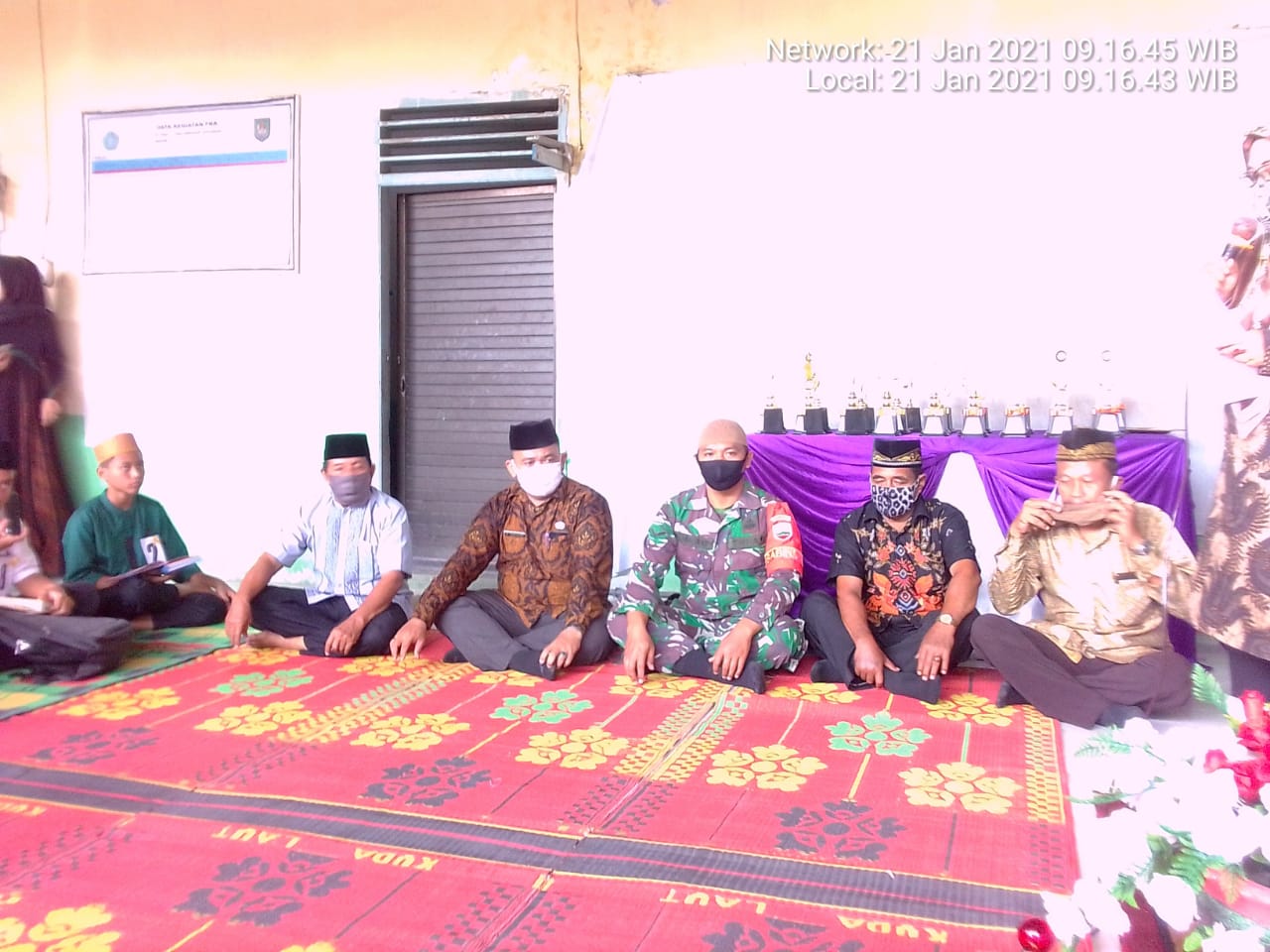 Pembukaan MTQ dan Festival Seni Nasyid Tingkat Kelurahan Sidodadi Turut Dihadiri Personel Jajaran Kodim 0208/Asahan