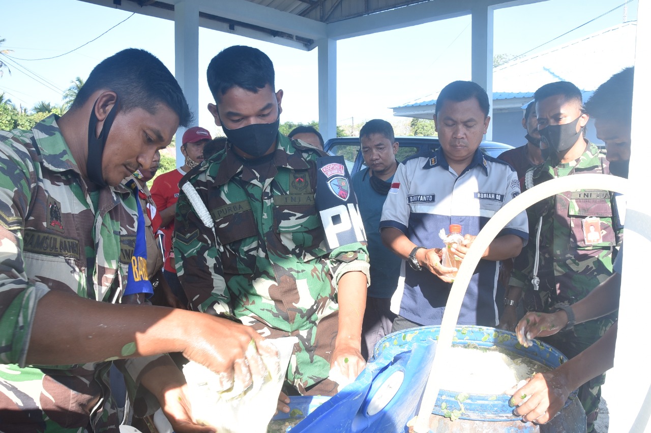 Danlanud Mus Terus Kembangkan Bengkel Bumi Untuk Kemajuan Kelompok Tani Dan Ternak di Kota Sabang