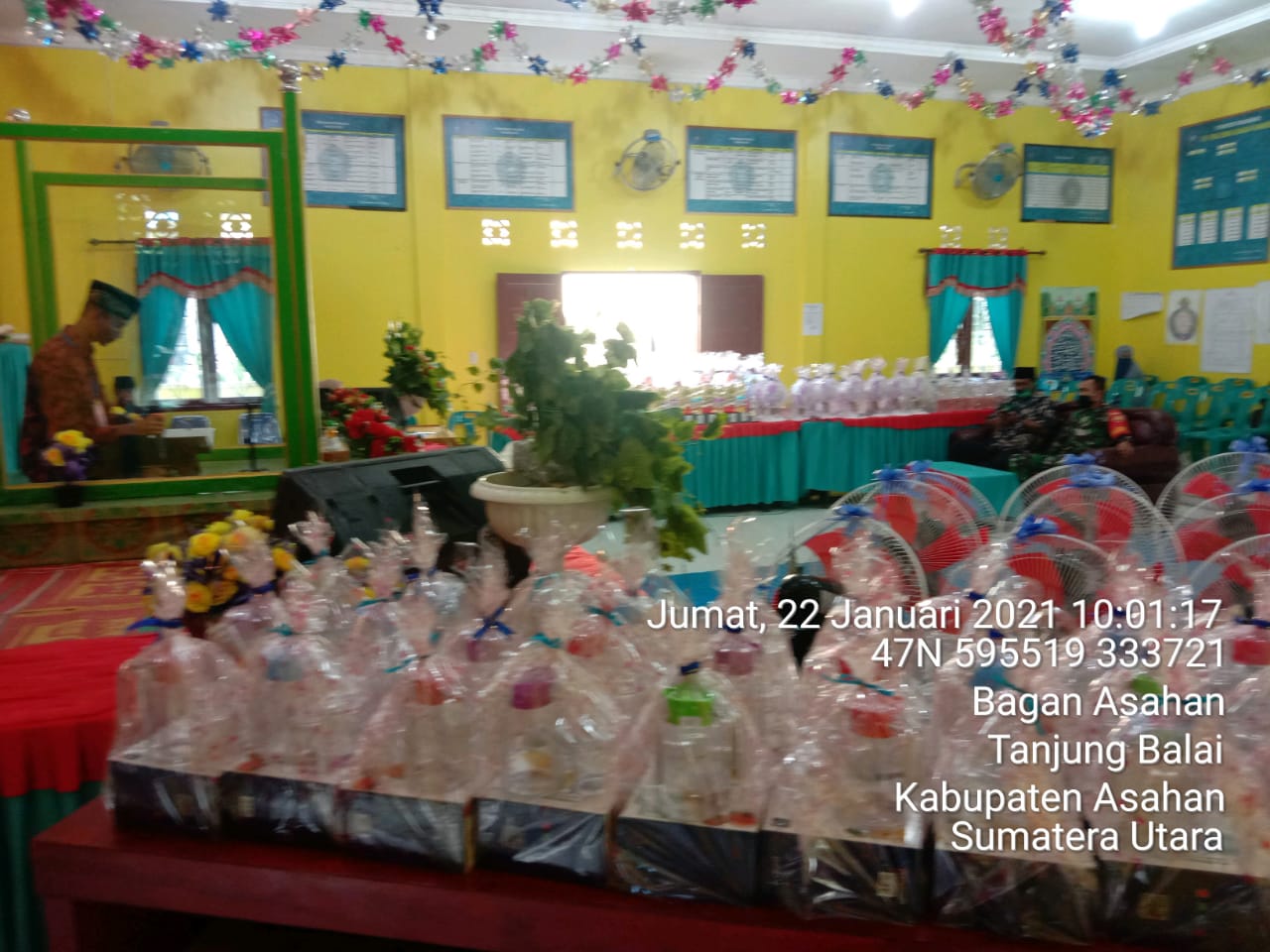 Pembukaan MTQ Dan Festival Nasyid Tingkat Desa Bagan Asahan DIhadiri Personel Jajaran Kodim 0208/Asahan