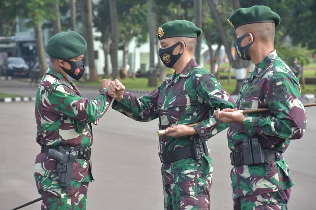 Pangdivif 1 Kostrad Terima Satgas Yonif Para Raider 330 dan Yonif Raider 323 Kostrad