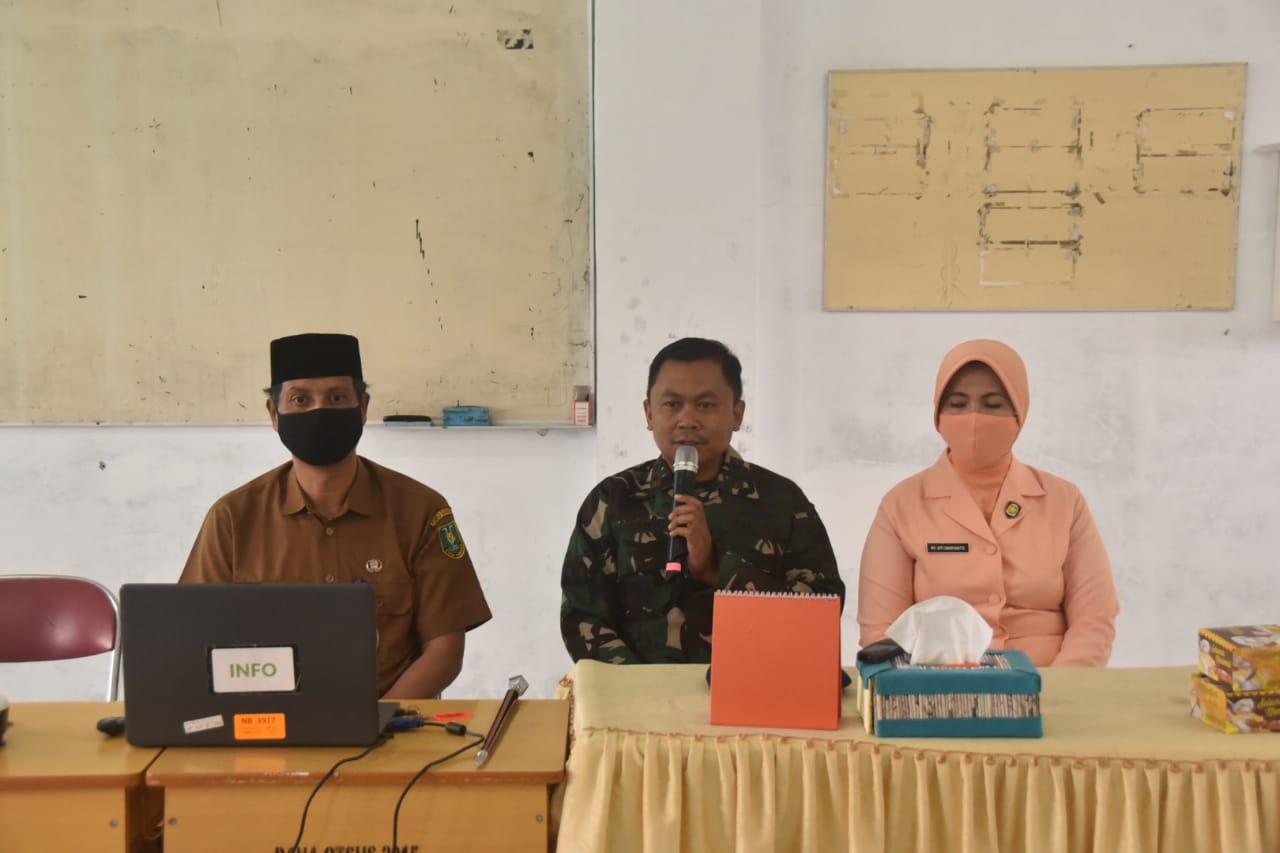 Danlanud Mus Sambangi SMP Unggulan Kota Sabang