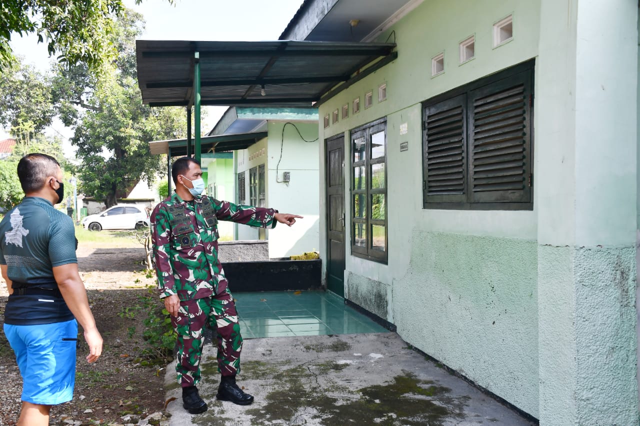 Danrem 081/DSJ Tinjau Rumah Dinas Prajuritnya