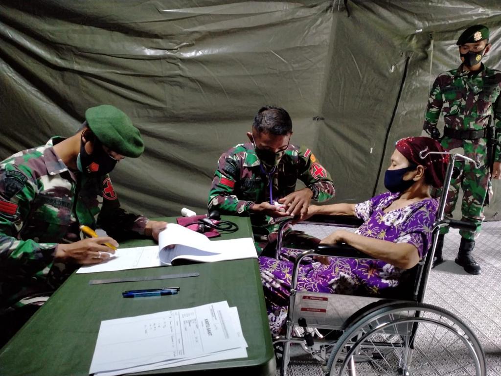 Rumah Sakit Lapangan Yonkes 2/YBH/Kostrad, Komitmen TNI AD Bantu Korban Bencana Gempa Mamuju