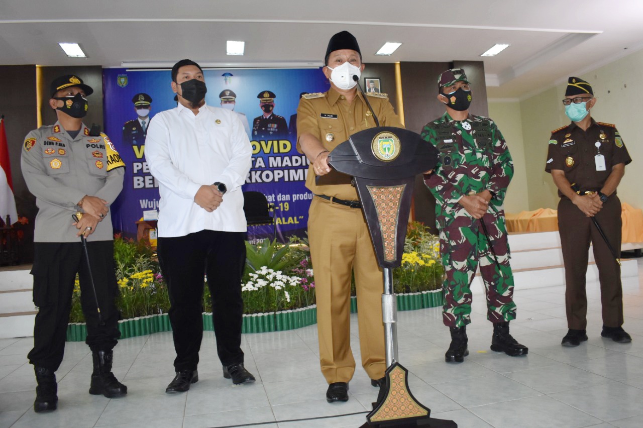 Danrem 081/DSJ Minta Masyarakat Dukung Vaksinasi Covid-19 dan Tidak Perlu Takut