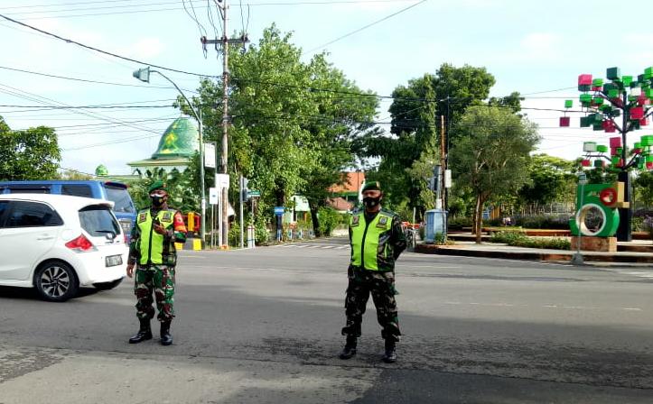 Pastikan Kunker Panglima TNI Aman, Kodim Madiun Gelar Pengamanan Rute