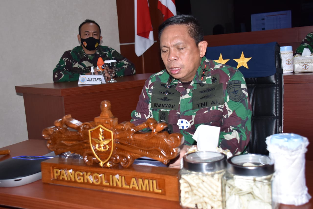 Pangkolinlamil Siapkan Kader Pemimpin TNI AL Dengan Uji Kompetensi Profesi