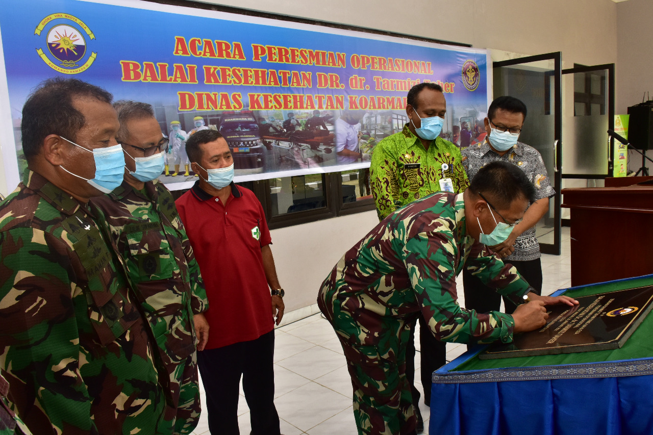 Balai Kesehatan TNI AL Dr. dr. Tarmizi Taher Sorong Diresmikan, Melayani Prajurit TNI dan Masyarakat