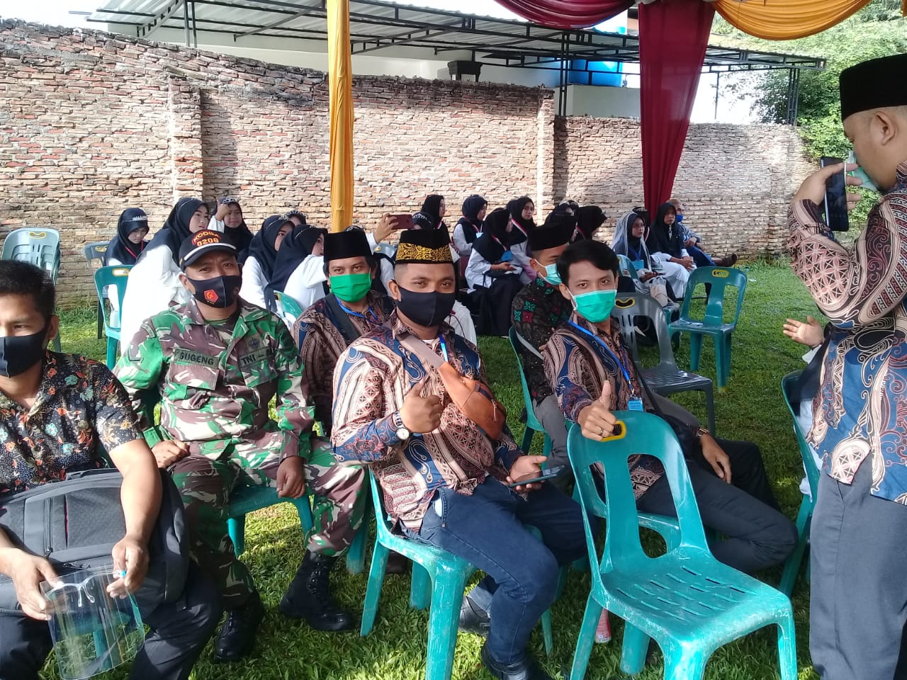 Personel Jajaran Kodim 0208/Asahan Hadiri Pelaksanaan Kegiatan MTQ Ke-52 Diwilayah Binaan