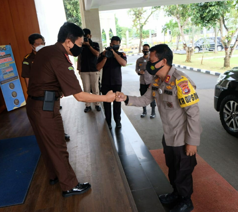 Safari Kamtibmas, Kapolda Banten Irjen Pol Rudy Heriyanto Kunjungi Kejaksaan Tinggi Banten