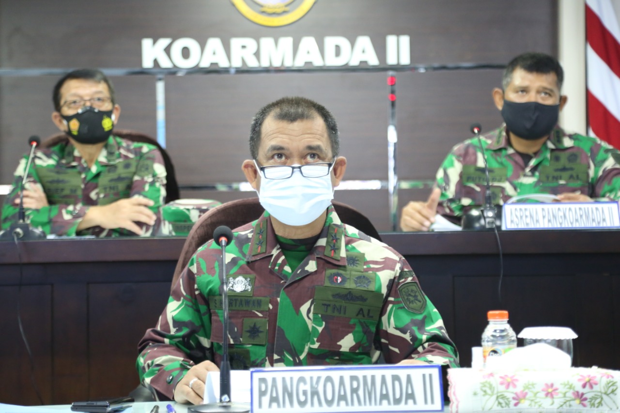 Pangkoarmada II Ikuti Taklimat Awal Wasrik BPK RI