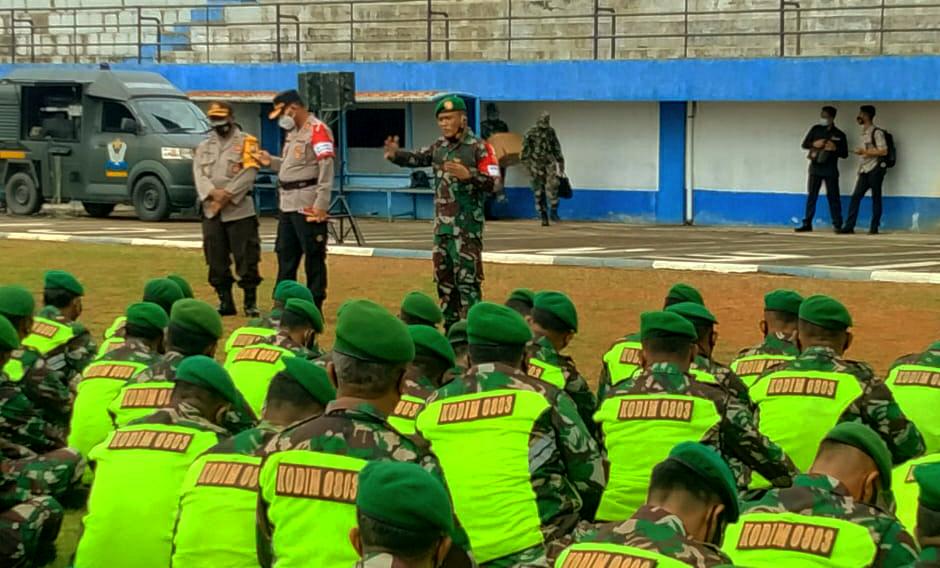 Bantu Amankan Kunjungan RI 1, Kodim 0803/Madiun Terjunkan Personil Terbaiknya