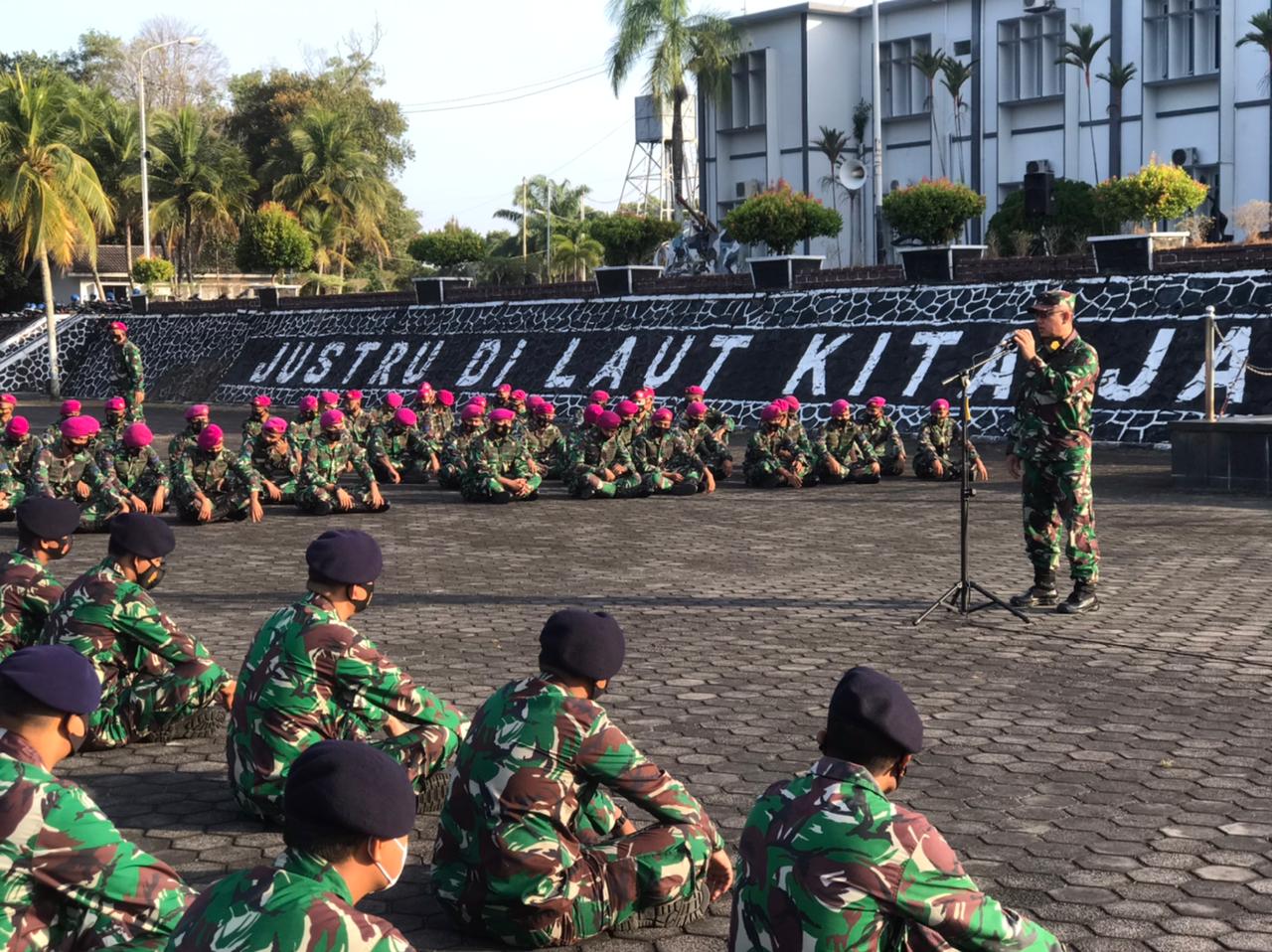 Diskum Lantamal IV Tanjungpinang Berikan Penyuluhan Hukum