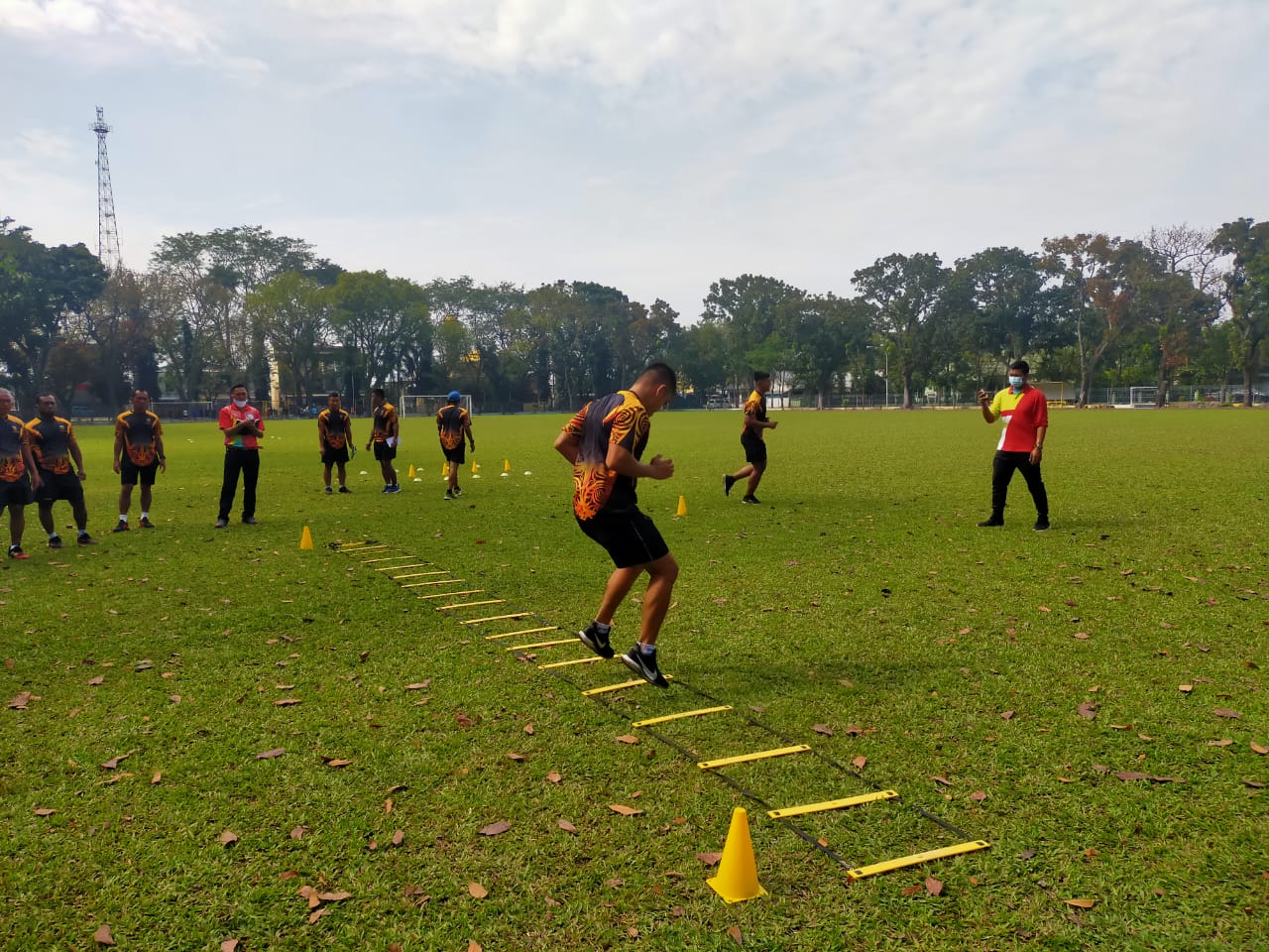 Personel Jasdam I/BB Menerima Pembekalan Tentang Peningkatan Kondisi Fisik