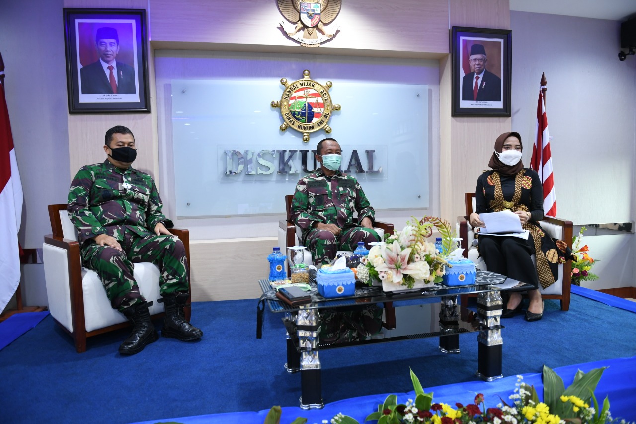 Bekali Pengetahuan Hukum Pertanahan, TNI AL Gelar FGD Legal Status Reklamasi