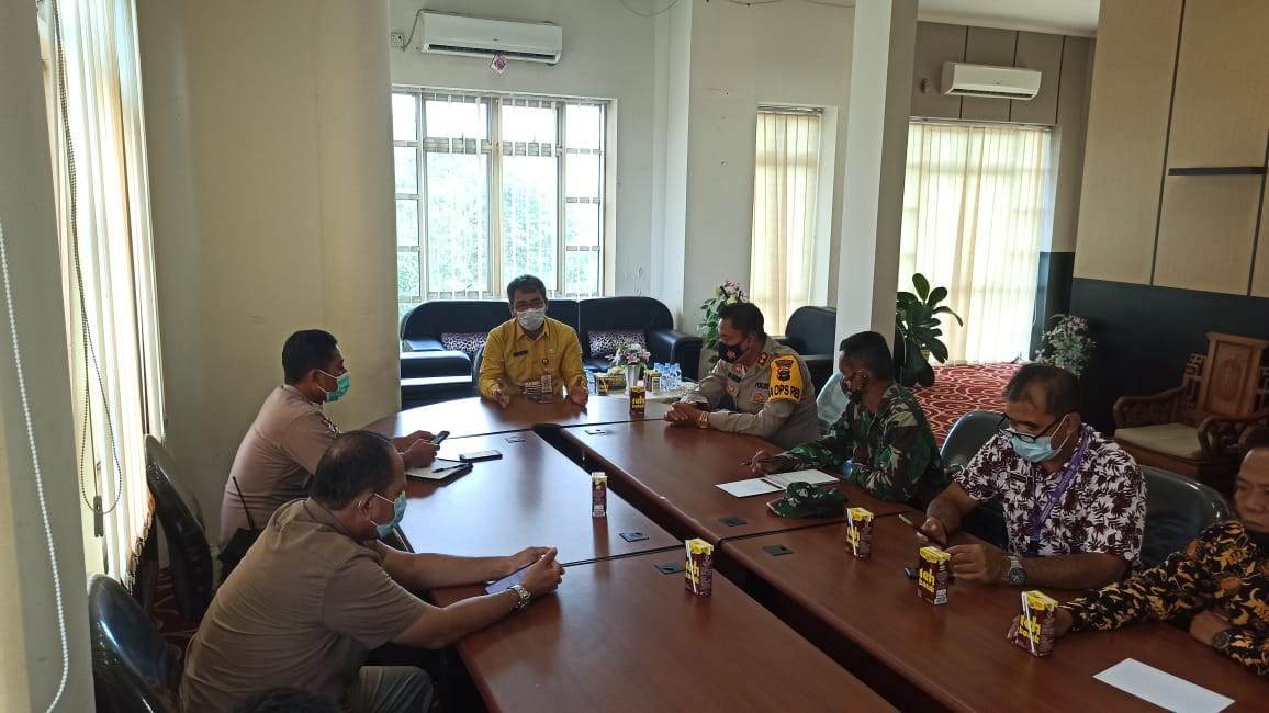 Rapat Koordinasi Pengamanan dan Prokes Covid, Pelantikan Bupati dan Wakil Bupati Balangan