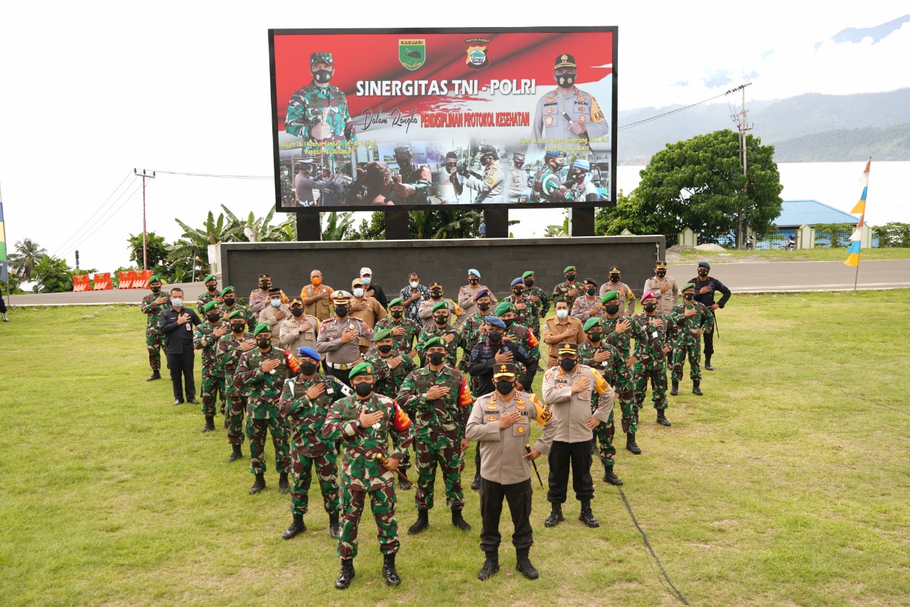 Pangdam XVIII/Kasuari : Sinergitas TNI-POLRI Memiliki Nilai Energi Yang Luar Biasa