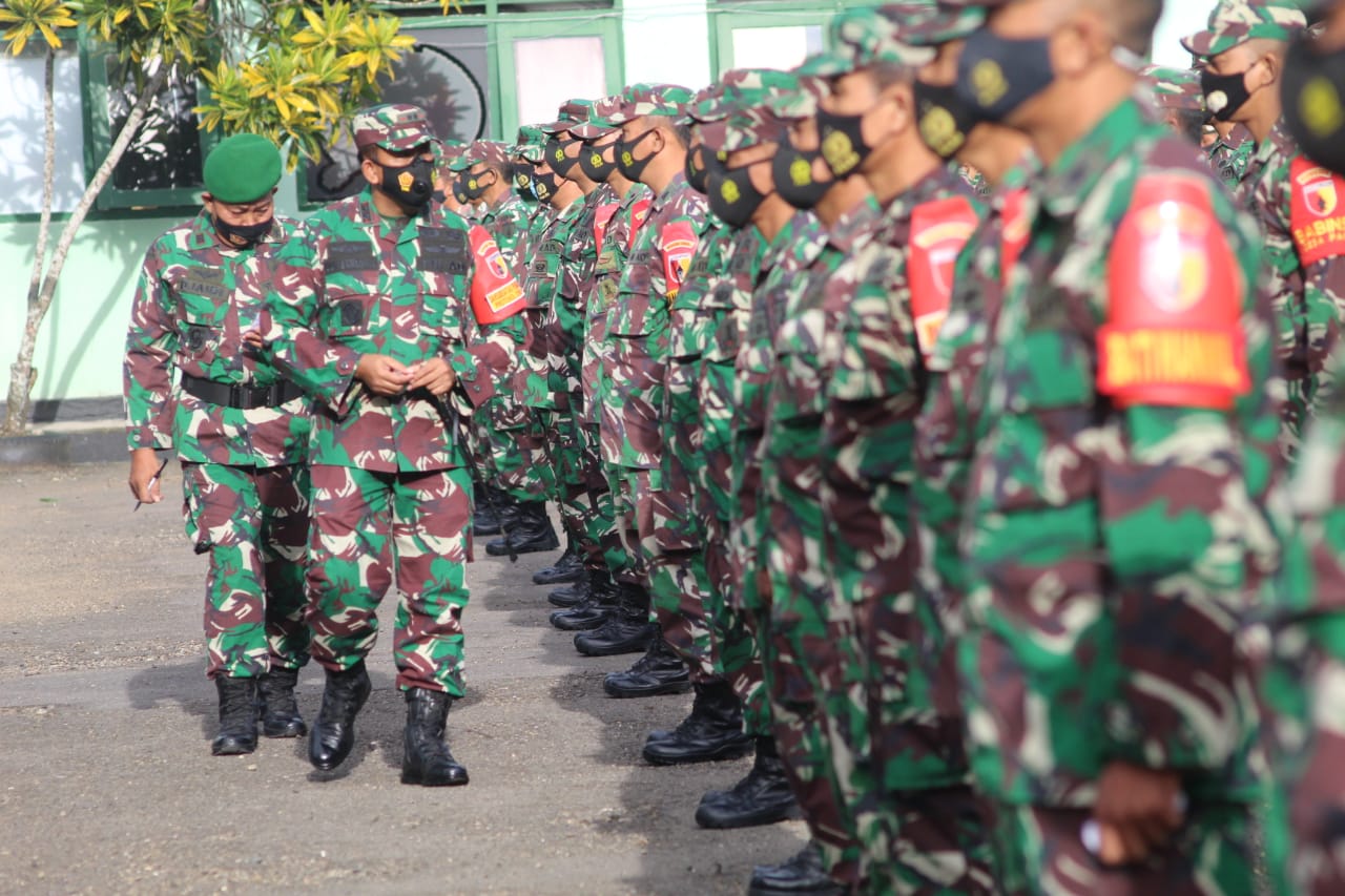 Melalui Jamdan, Dandim 0806/Trenggalek Berikan Penekanan Kepada Seluruh Anggota Jajarannya