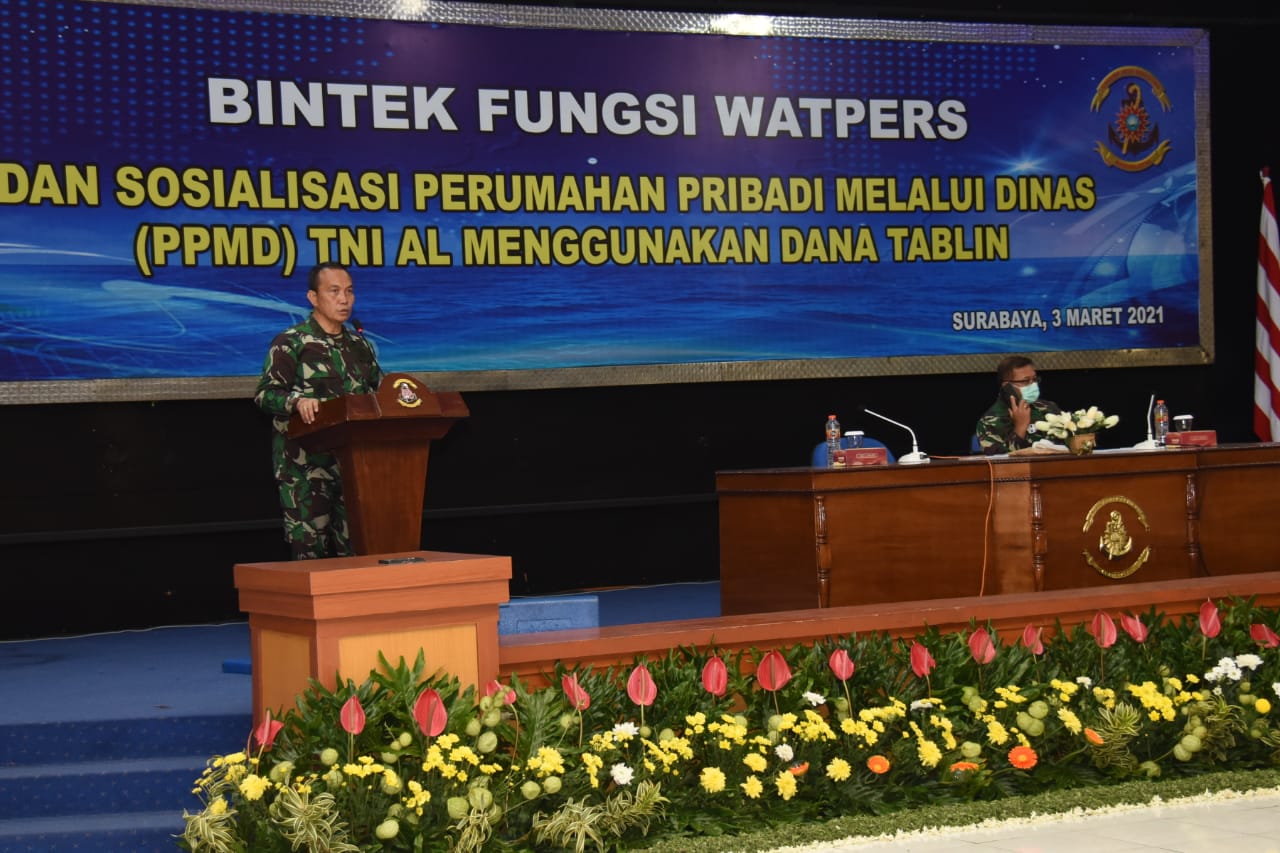 Prajurit Kodiklatal Dapatkan Pembinaan Teknis Fungsi Watpers Tahun 2021