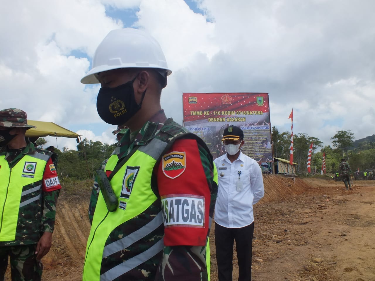 Kegiatan Fisik TMMD 110/Natuna Dapat Menyentuh Kepada Masyarakat