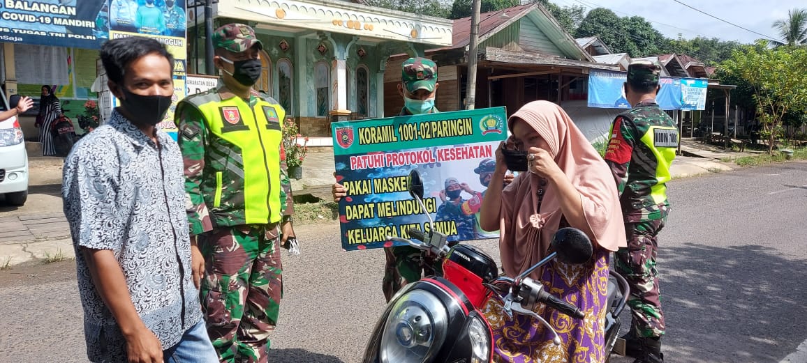 Himbuan Kreatif Mengingatkan Masyarakat Dalam Penggunaan Masker