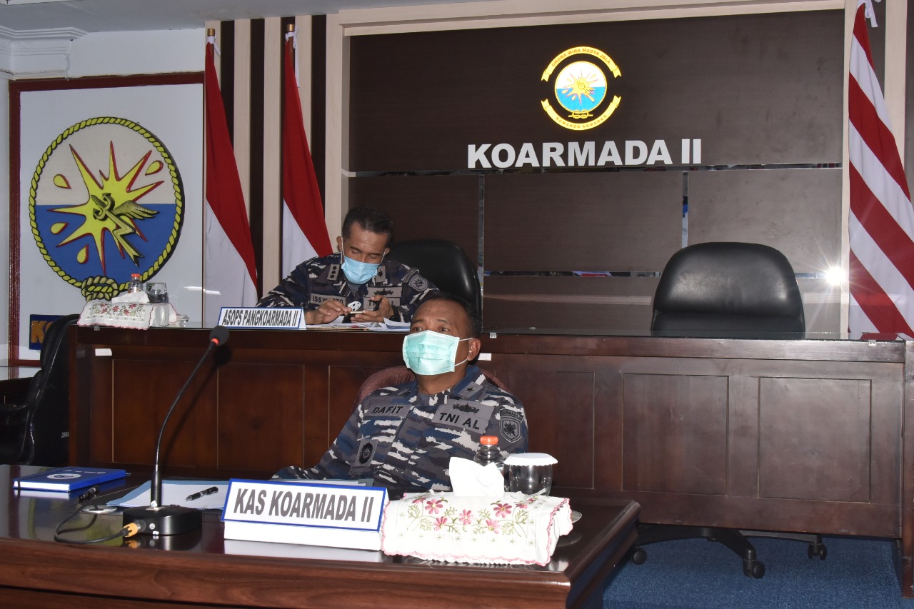 Kepala Staf Koarmada II Ikuti Rakor Keamanan Maritime Indonesia