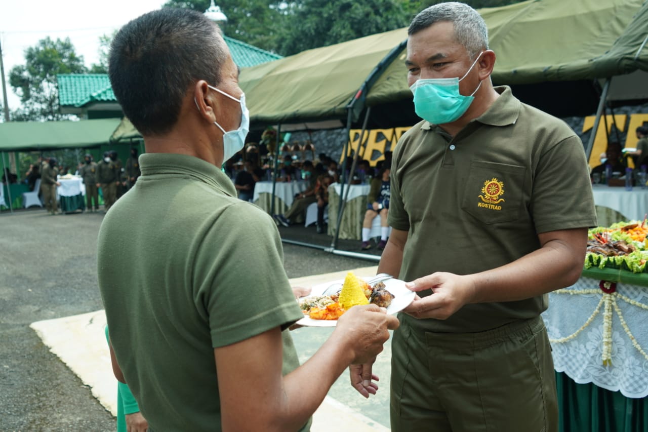 Peringatan HUT  Ke-60 Kostrad Tahun 2021 Dilaksanakan Secara Sederhana