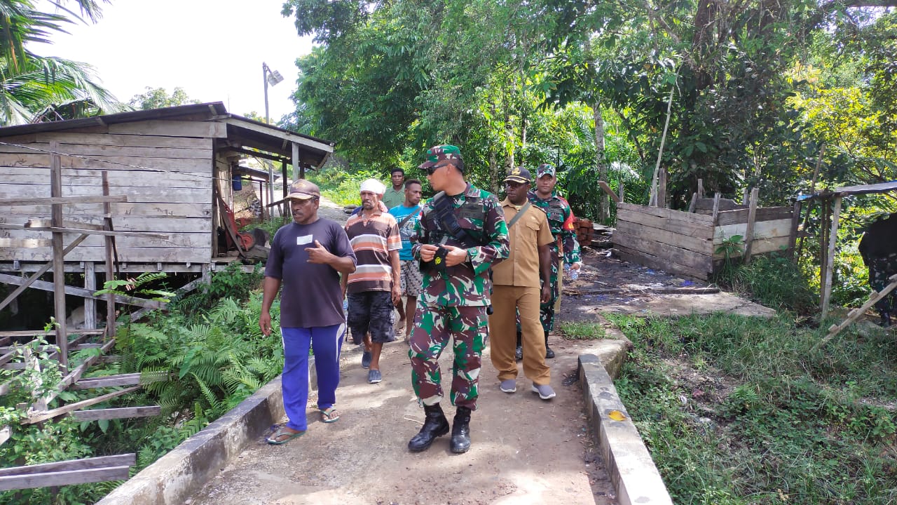 Komandan Satgas TMMD ke 110 Kodim 1711/BVD Ajak Masyarakat Gotong Royong Bersama Satgas TMMD