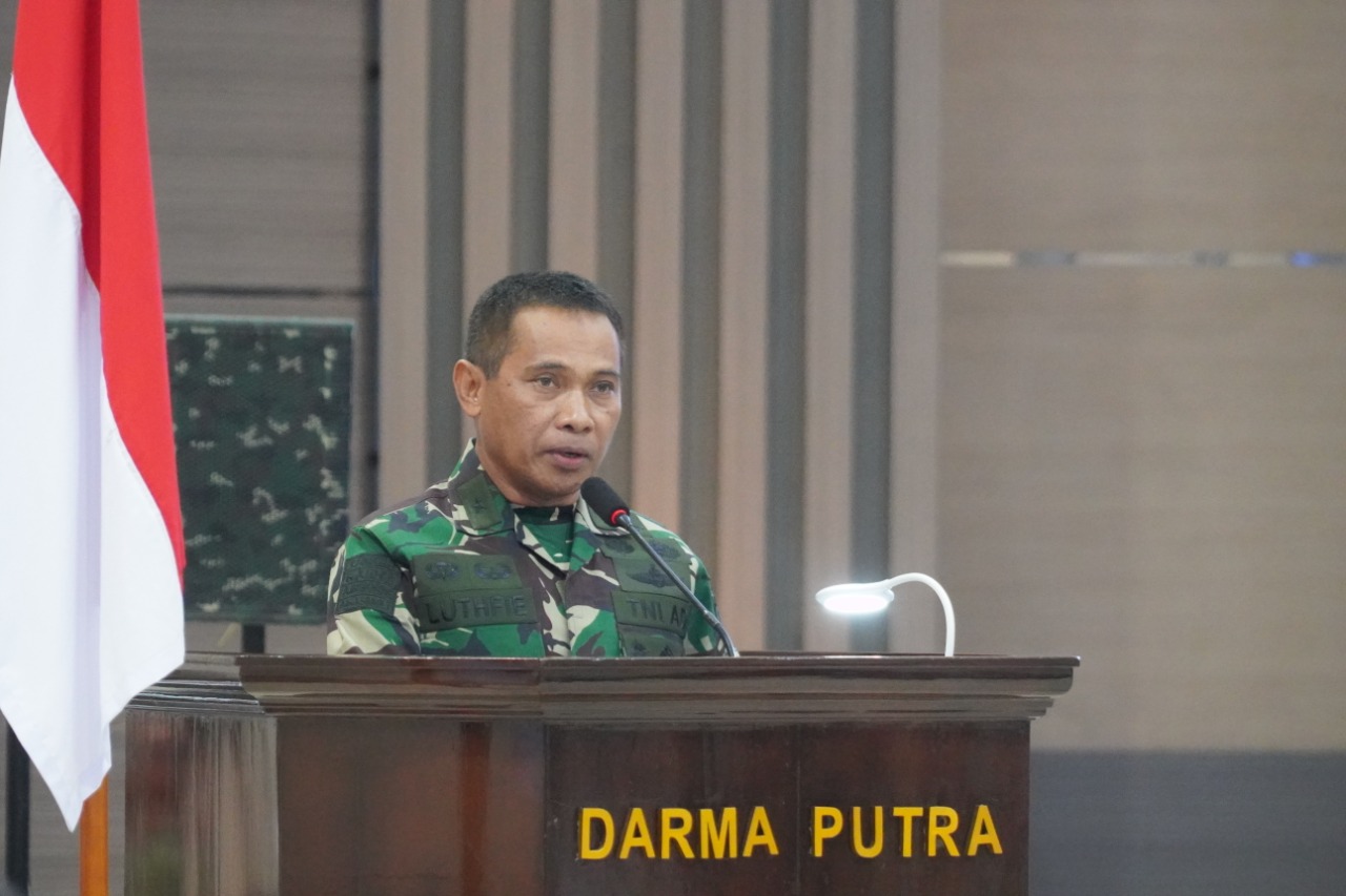 Komandan Satuan Jajaran Kostrad Ikuti Rapat Pimpinan Kostrad TA 2021