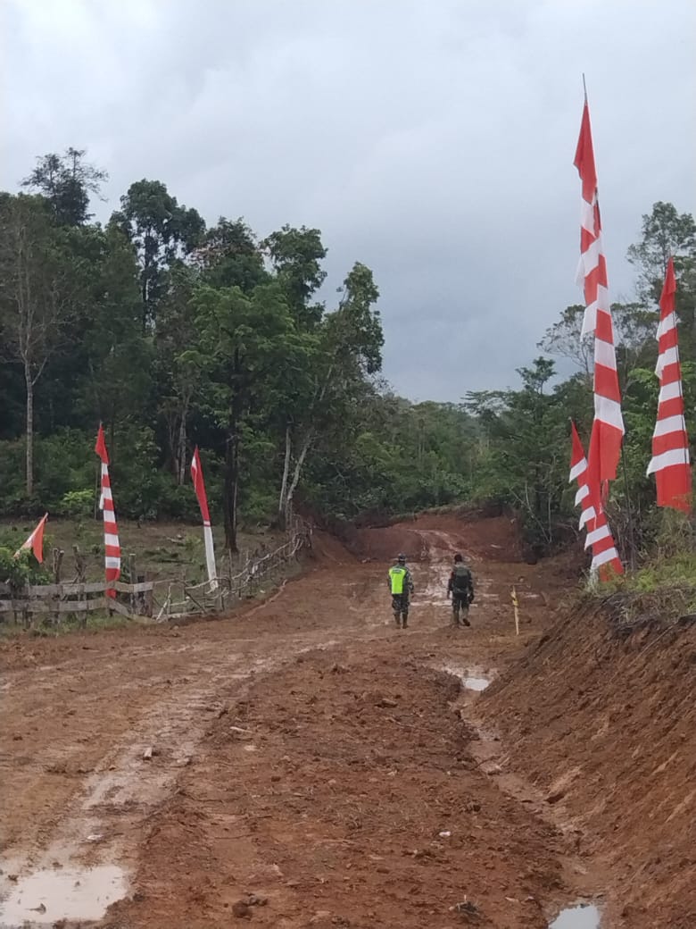 Pembangunan Sasaran Fisik TMMD 110/Natuna Sudah Memasuki 54,5 Persen