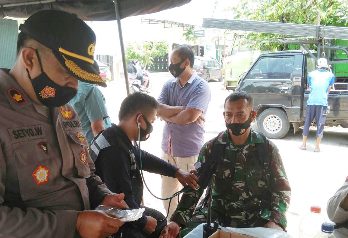 Sadar Pentingnya Kesehatan, Prajurit TNI di Madiun ini Manfaatkan Fasilitas Kesehatan di Tempat Tugas