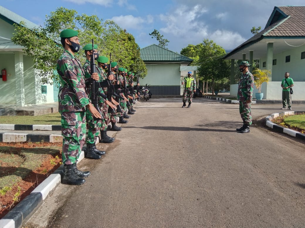 Gladi Dalam Rangka Kunjungan Kerja Panglima Kodam 1/Bukit Barisan