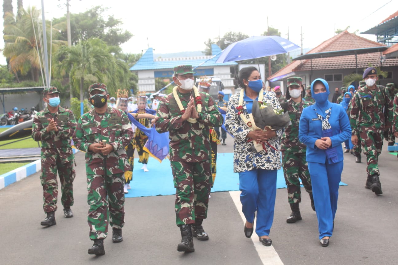 Kasal Laksanakan Tatap Muka Dengan Prajurit Pangkalan TNI AL di Banyuwangi