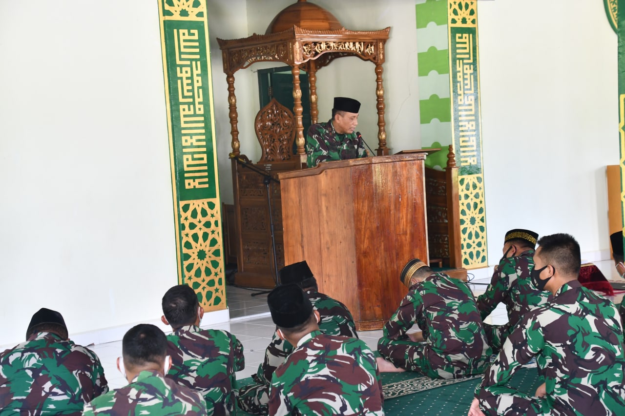 Korem 142/Tatag Peringati Isra Mi’raj Nabi Muhammad SAW 