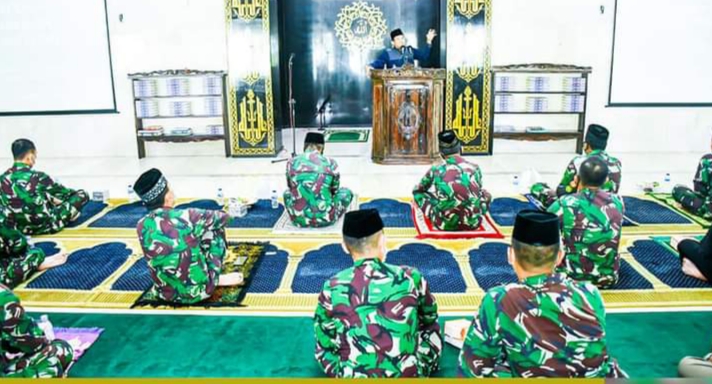 Kodam Hasanuddin Gelar Peringatan Isra’ Mi’raj Nabi Muhammad SAW 1442 H