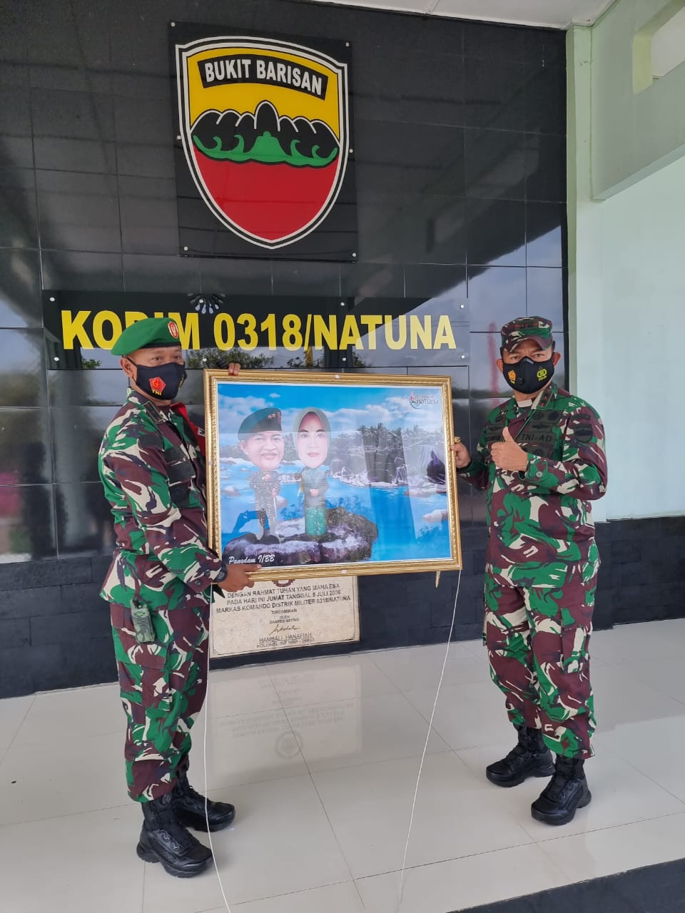 Pangdam I/ BB : Apresiasi Personel Kodim 0318/Natuna