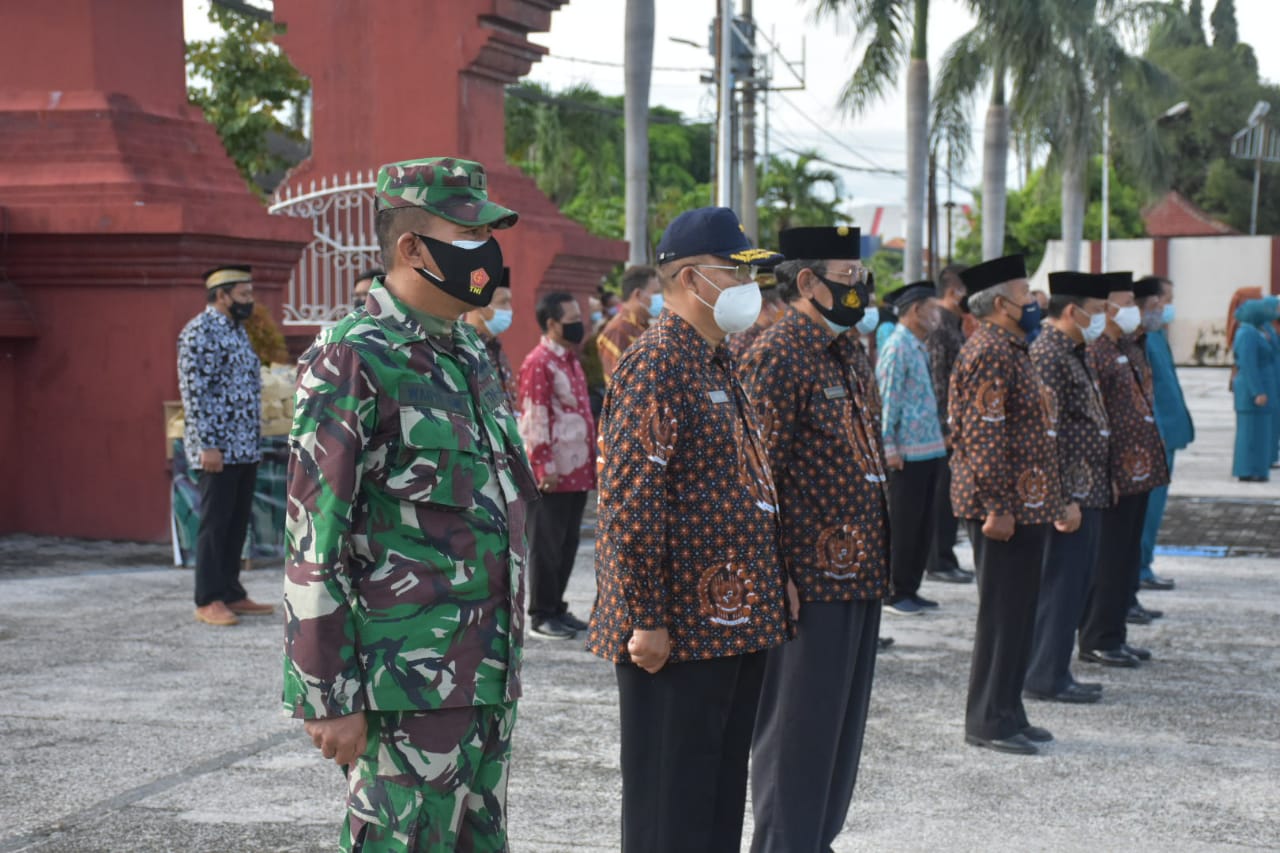 Hadiri HUT Badan Pembudayaan Kejuangan 45, Pabung Kodim 0803/Madiun Ingatkan Pentingnya Nilai – Nilai Pancasila