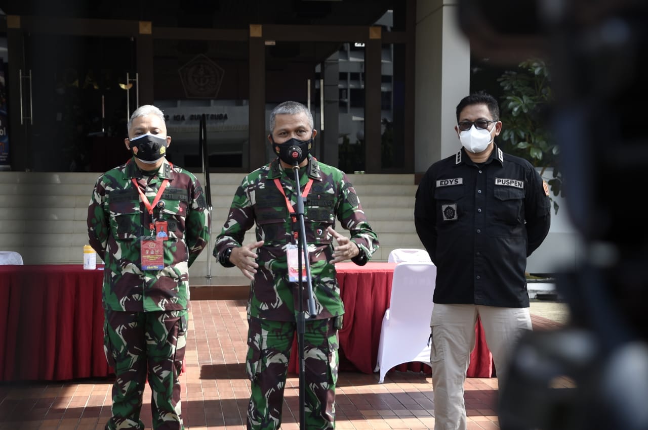 Kapuskes TNI : TNI Bersama Sipil Bersatu Hadapi Ancaman Biologi