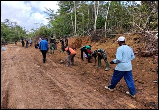 Panas Dan Hujan Adalah Teman TMMD