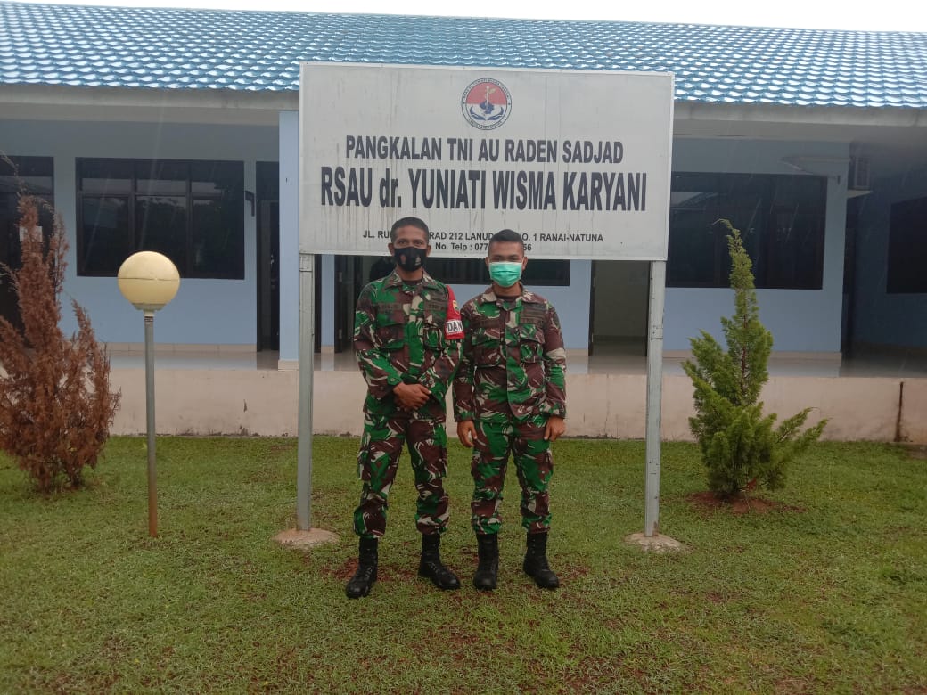 Dan SSK TMMD Jalani Vaksin Covid-19 di RSAU Lanud RSA Ranai Natuna