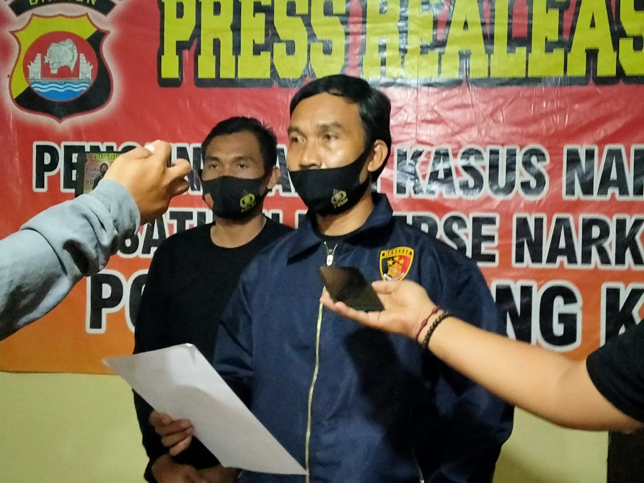 Satresnarkoba Polres Serang Kota Ringkus Bandar dan Kurir Sabu