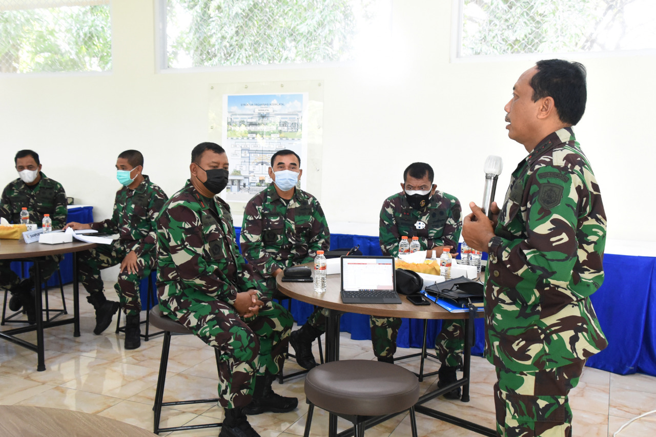 Dankodiklatal Terima Paparan Penataan Tenaga Pendidikan