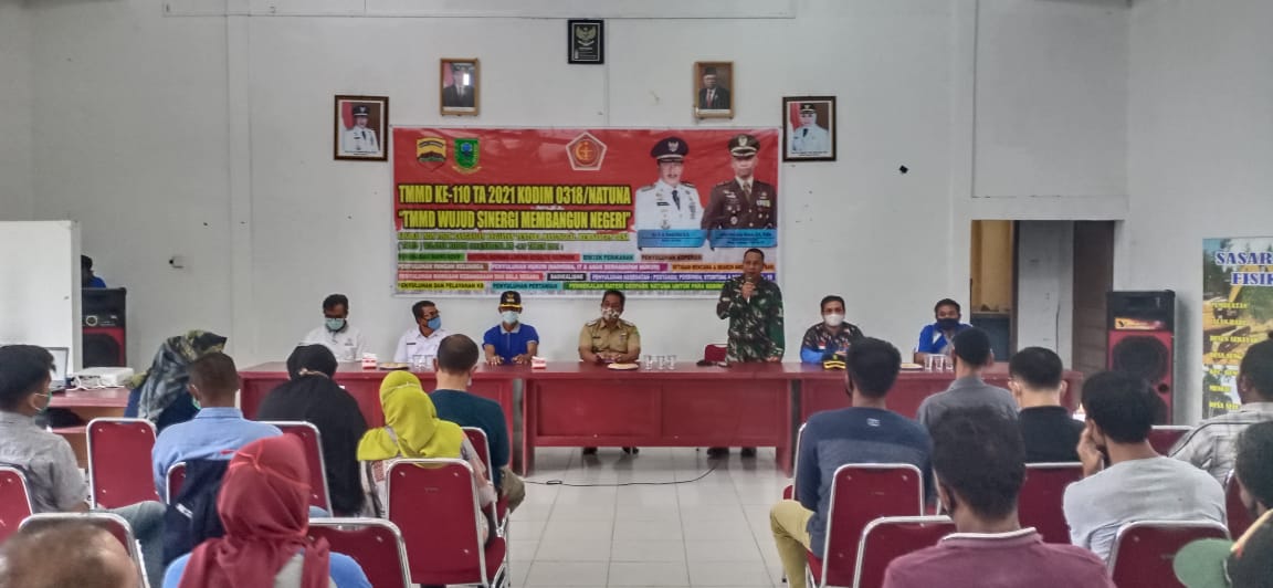 Berikan Penyuluhan Perikanan Dalam Rangka Sasaran Non Fisik TMMD